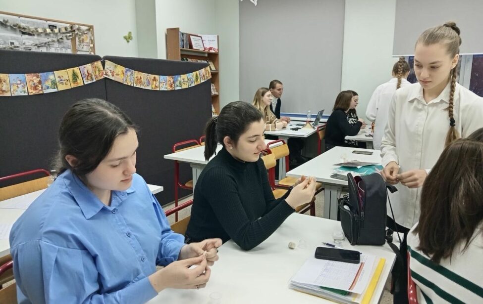 Мастер-класс для студентов ИСПО имени К.Д. Ушинского