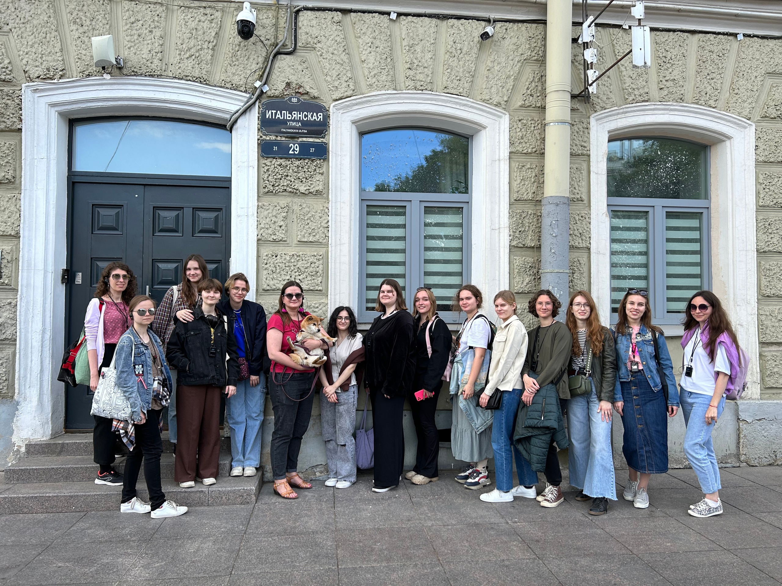 Студенты ИИЯ открывают для себя Санкт-Петербург по-итальянски