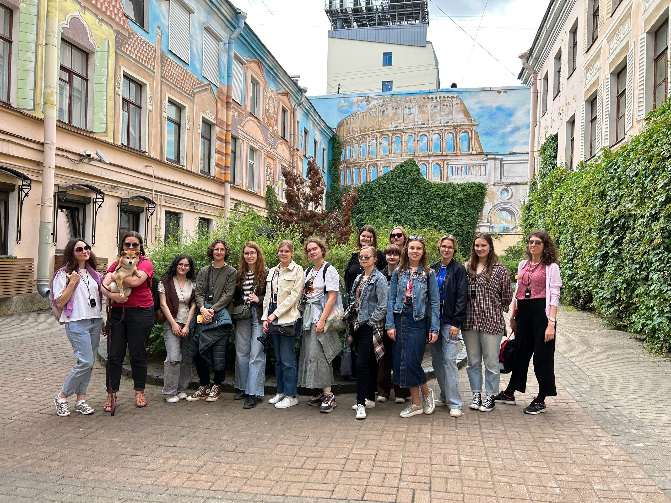 Студенты ИИЯ открывают для себя Санкт-Петербург по-итальянски